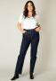 Base Level Curvy high waist straight leg jeans Ayda dark denim - Thumbnail 6