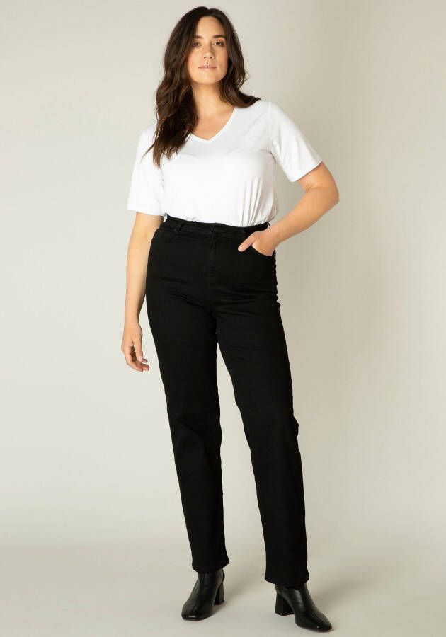Base Level Curvy Straight jeans Ayda High Waist