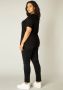 Base Level Curvy basic T-shirt Alba zwart - Thumbnail 2