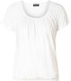 Base Level T-shirt Yona met plooien bij de hals en een elastische tailleband - Thumbnail 6