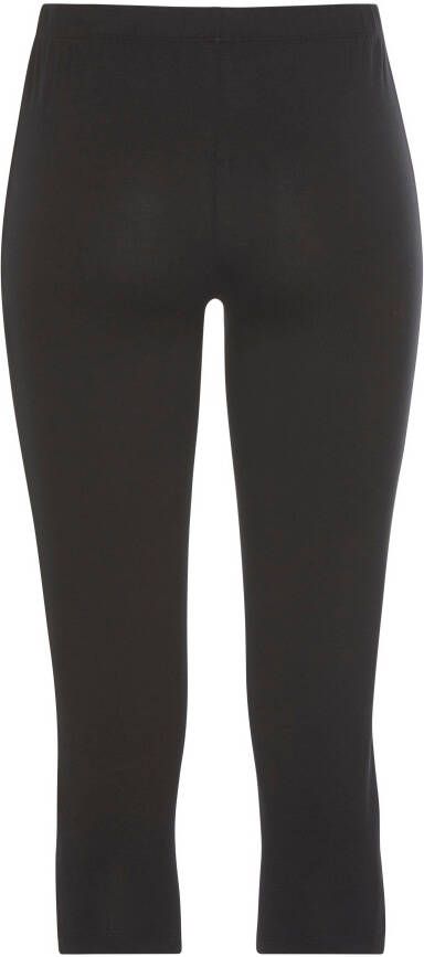 Beachtime Lange top met alloverprint en split zomerjurk strandjurk (set Met legging)