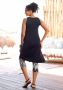 Beachtime Lange top met asymmetrische zoom en split zomerjurk strandjurk - Thumbnail 3
