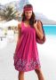 Beachtime Strandjurk met bloemenprint mini jurk zomerjurk strandjurk - Thumbnail 8