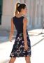 Beachtime Strandjurk met bedrukte rok zomerjurk in wikkellook jersey jurk - Thumbnail 8