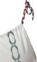 Beachtime Strandjurk met gevlochten bandjes in all-over print kort zomerjurkje - Thumbnail 5