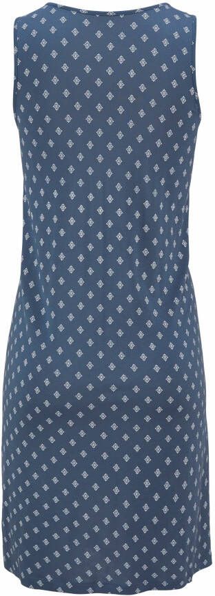 Beachtime Strandjurk met ornamenten-print mini jurk zomerjurk