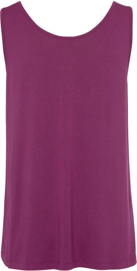 Beachtime Tanktop van viscose losse pasvorm basis (Set van 2)