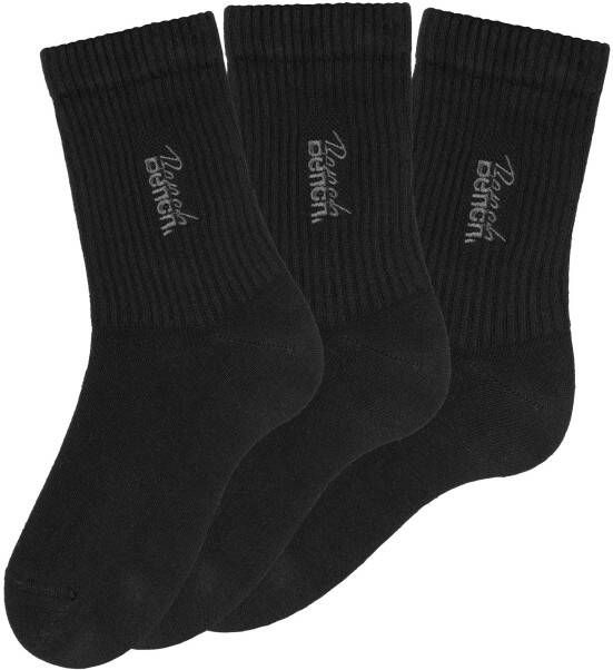 Bench. Basic sokken met bench borduursel (set 3 paar)