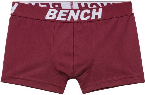 Bench. Boxershort voor jongens met bench-opdruk in de taille (set 4 stuks)
