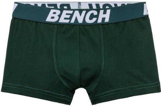 Bench. Boxershort voor jongens met bench-opdruk in de taille (set 4 stuks)