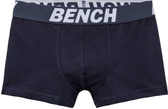 Bench. Boxershort voor jongens met bench-opdruk in de taille (set 4 stuks)