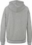 Bench. Capuchonsweatvest met gestreepte boorden en glansprint loungewear loungepak - Thumbnail 3