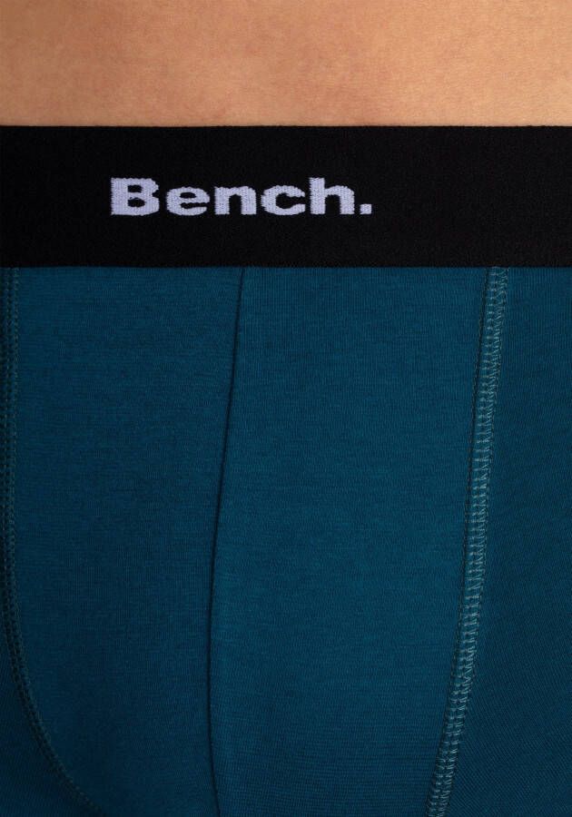 Bench. Boxershort in hipstermodel met contrastkleurige band (set 4 stuks)