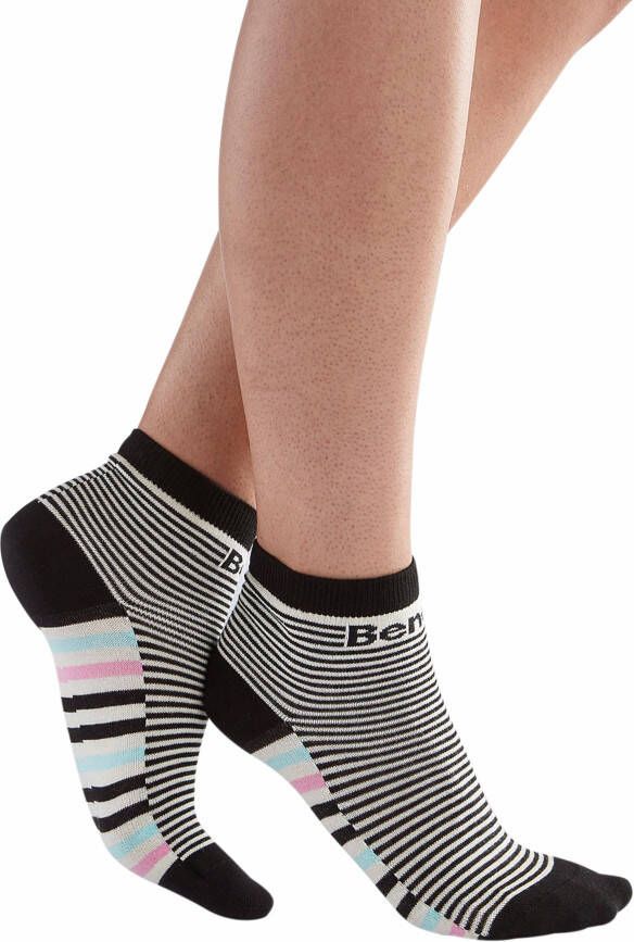 Bench. Korte sokken in streepdesign (set 5 paar)