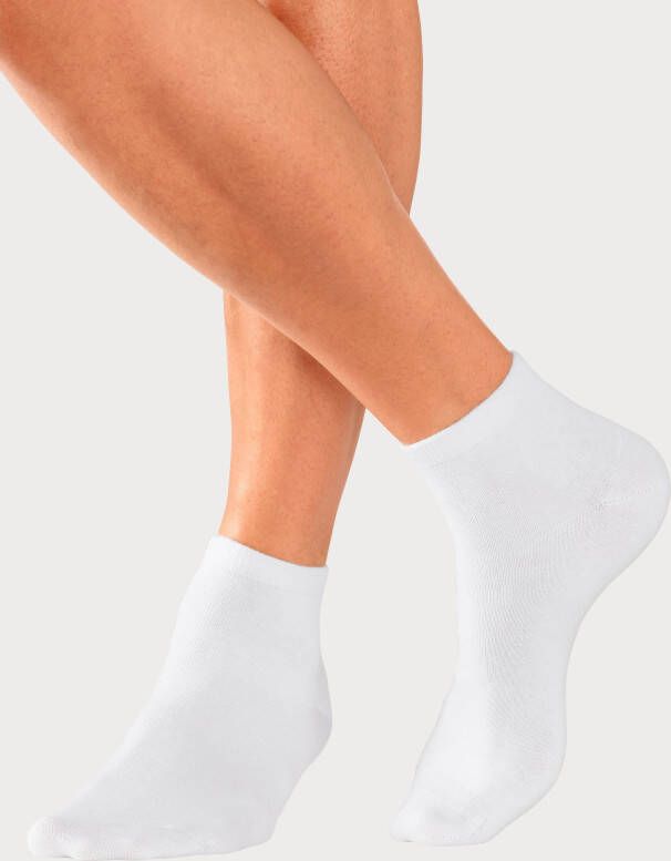 Bench. Korte sokken met ingebreid logo in boord (6 paar)