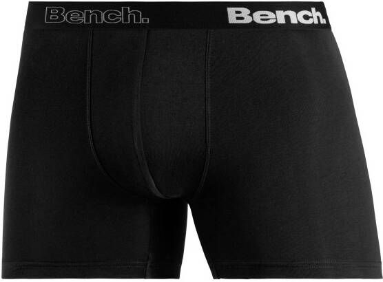 Bench. Lange boxershort met logo-opschrift in de band (set 4 stuks)