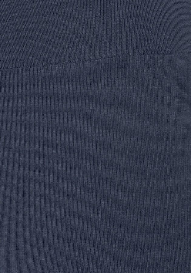Bench. Loungewear Legging met glinsterend logoborduursel op het been