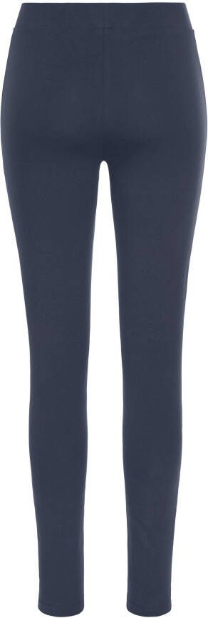 Bench. Loungewear Legging met glinsterend logoborduursel op het been