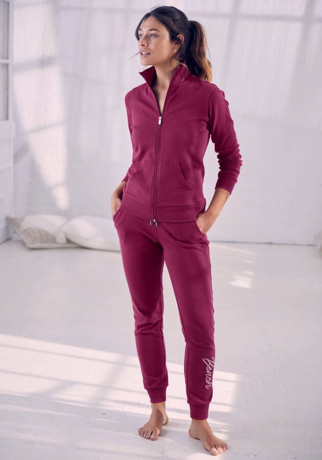 Bench. Loungewear Relaxbroek -Loungebroek met glanzende logo-borduurwerk loungewear