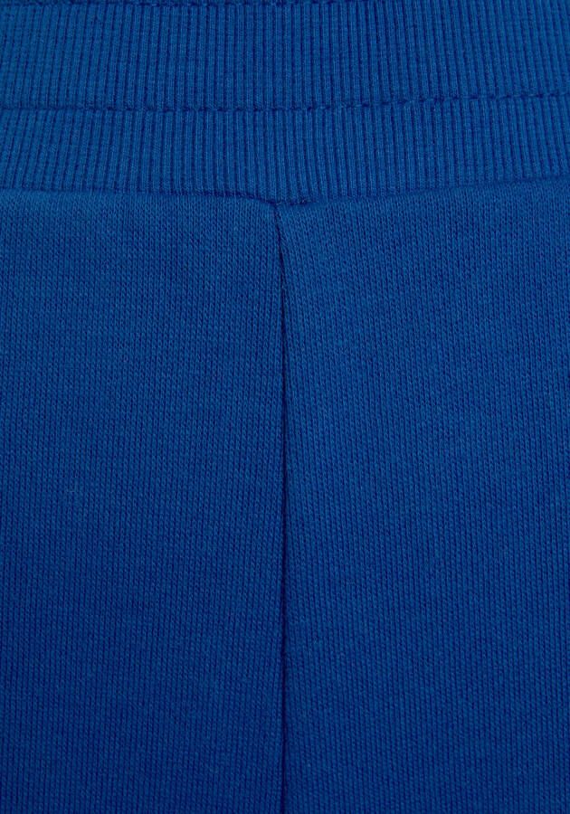 Bench. Loungewear Sweatpants -wijde loungebroek met insteekzakken en logo-print loungewear loungeanzug