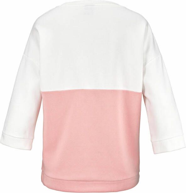 Bench. Sweatshirt in colorblocking ontwerp loungewear loungeanzug