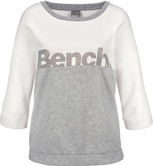Bench. Sweatshirt in colorblocking ontwerp loungewear loungeanzug