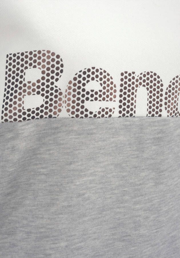 Bench. Sweatshirt in colorblocking ontwerp loungewear loungeanzug