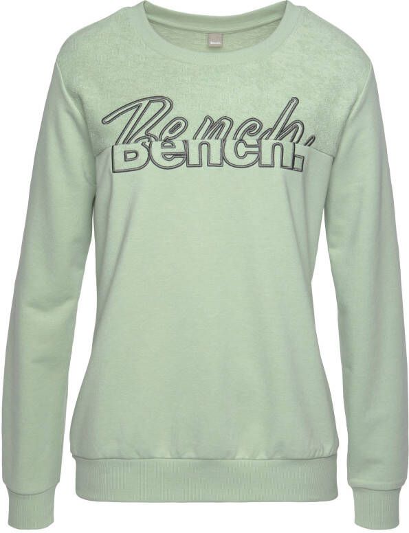 Bench. Sweatshirt met logo-borduurwerk loungepak