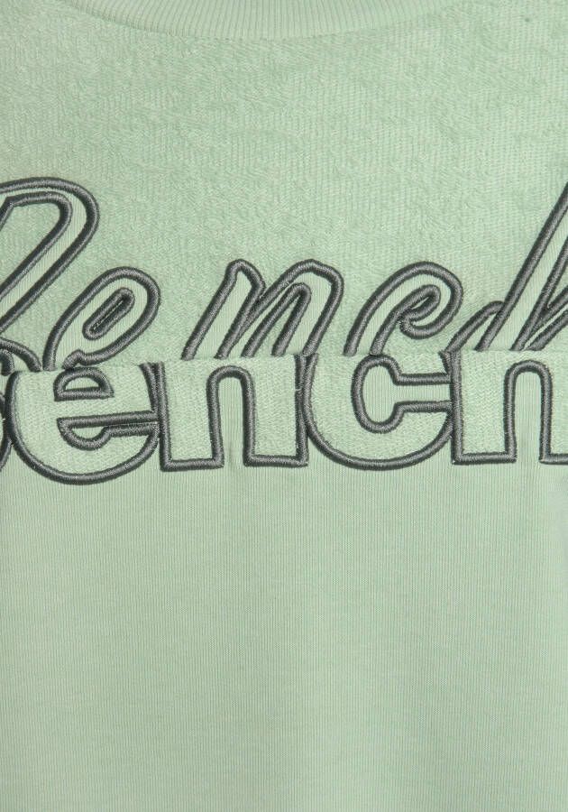 Bench. Sweatshirt met logo-borduurwerk loungepak