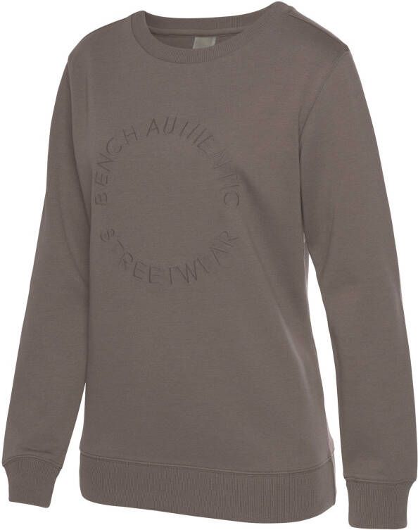 Bench. Loungewear Sweatshirt Met geborduurd logo