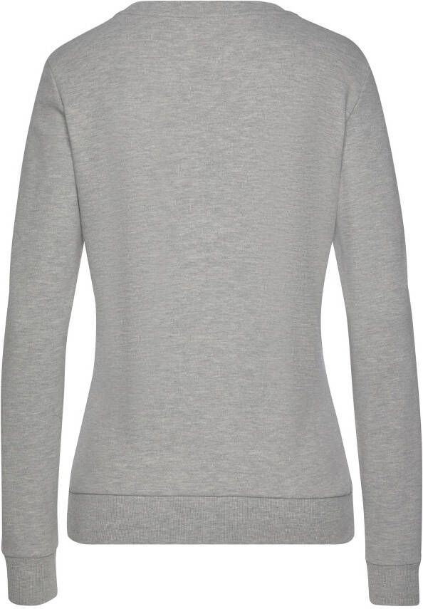 Bench. Loungewear Sweatshirt Loungeshirt met geborduurd logo loungewear