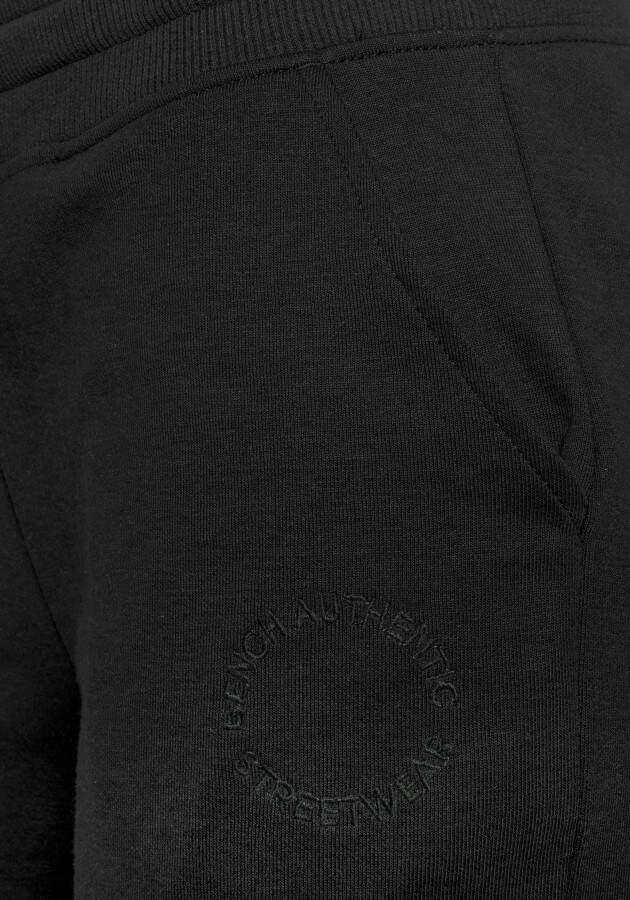 Bench. Loungewear Sweatshort Met geborduurd logo