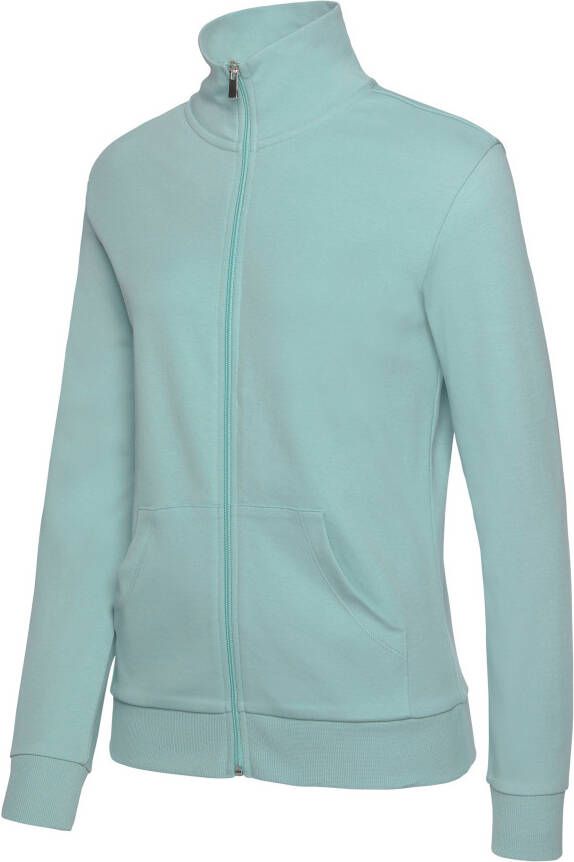 Bench. Loungewear Sweatvest met logo-borduurwerk op de staande kraag loungewear loungepak