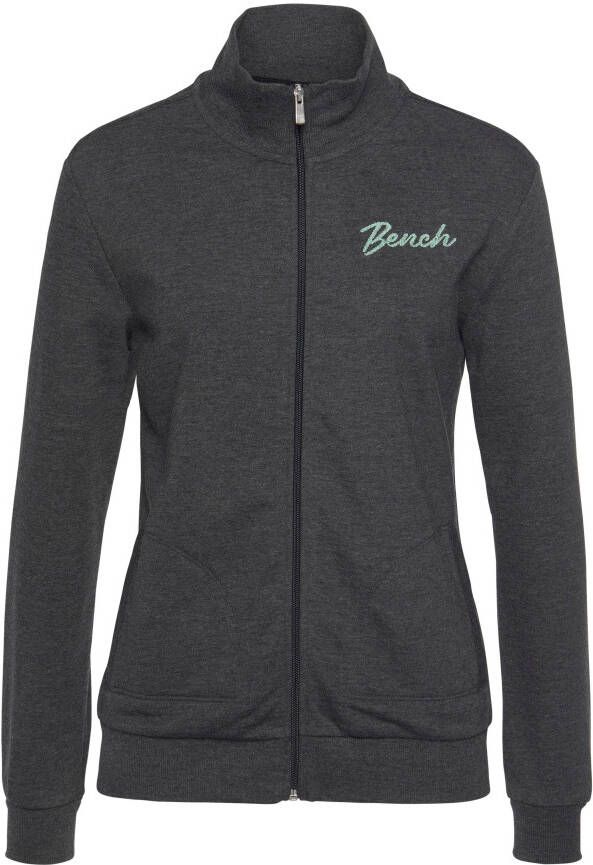 Bench. Sweatvest met twee logo-borduurwerken loungepak