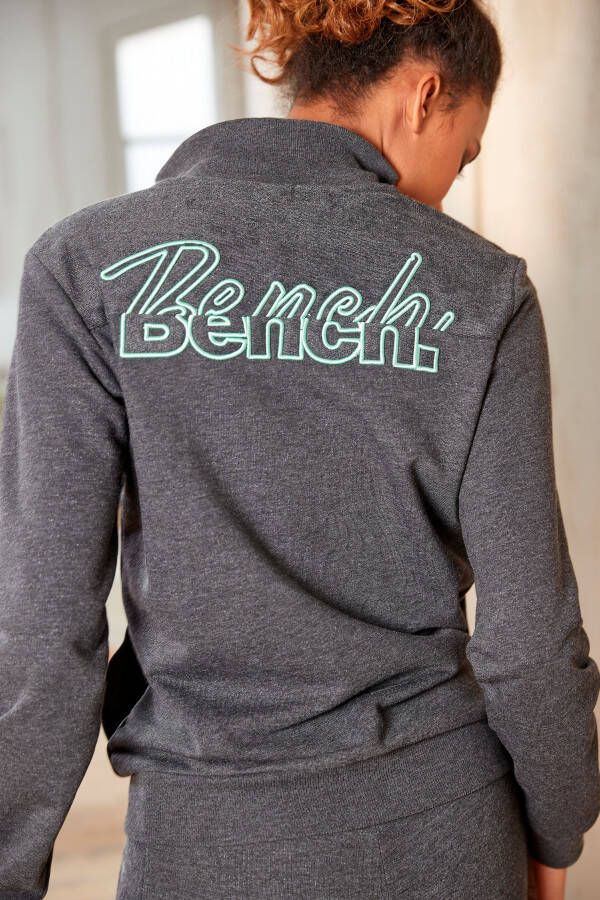 Bench. Sweatvest met twee logo-borduurwerken loungepak