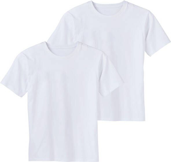Bench. Loungewear T-shirt Basic in uni (Set van 2)