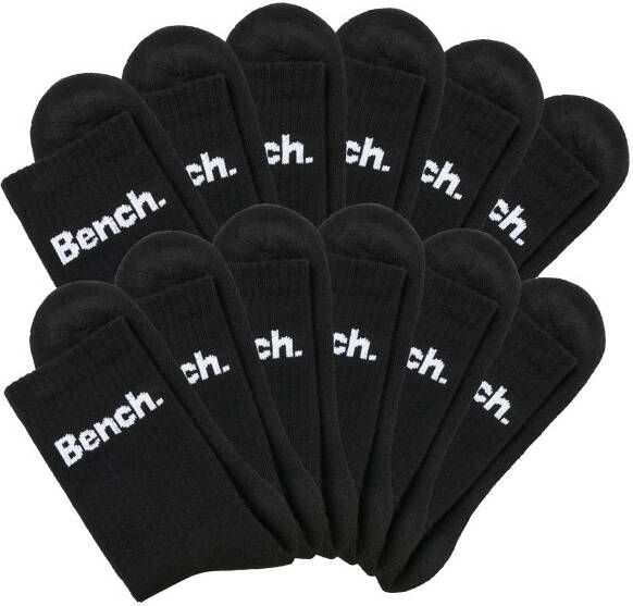 Bench. Tennissokken met voetbekleding (set 12 paar)