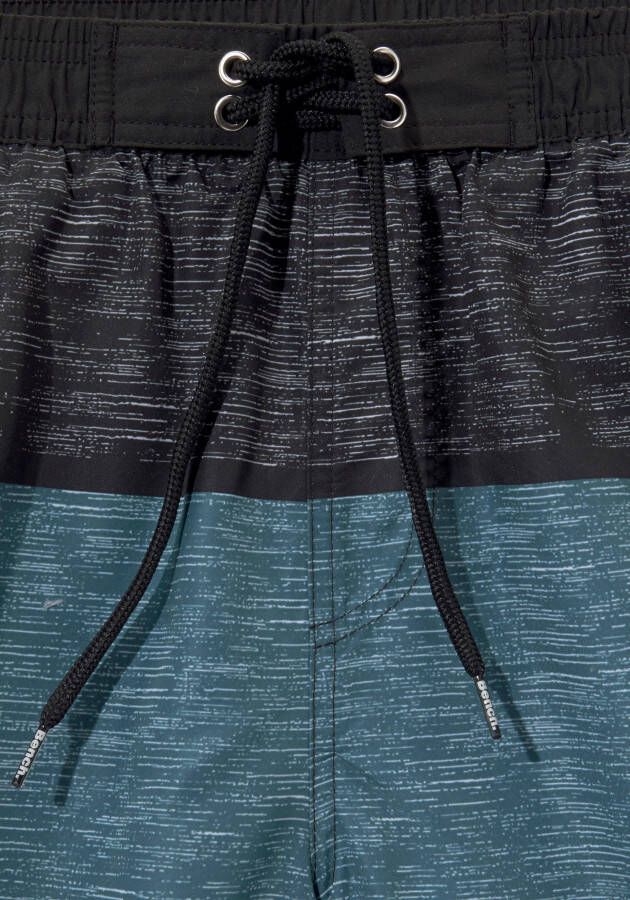 Bench. Zwemshort Mac Kids met mêlee-look