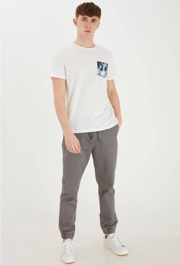 Blend Stoffen broek BHNIMBU pants met een rijgkoord en elastische band