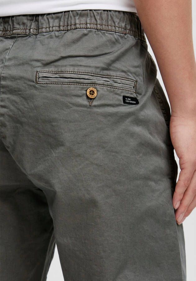 Blend Stoffen broek BHNIMBU pants met een rijgkoord en elastische band