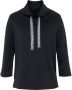 Boysen's Sweatshirt met opstaande kraag & in kleur contrasterend trekkoord nieuwe collectie - Thumbnail 6