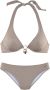 Bruno Banani Beugelbikini met goudkleurig zwarte accessoires - Thumbnail 2
