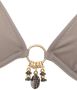 Bruno Banani Beugelbikini met goudkleurig zwarte accessoires - Thumbnail 3