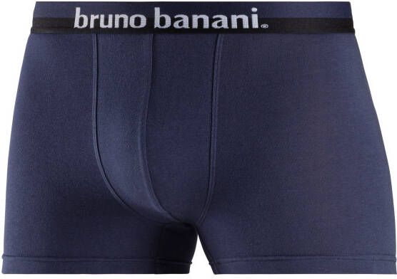 Bruno Banani Boxershort met superieure logoprint op de band (set 4 stuks)