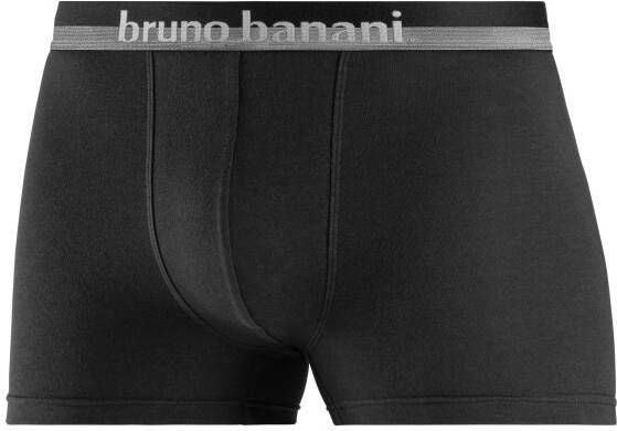 Bruno Banani Boxershort met superieure logoprint op de band (set 4 stuks)