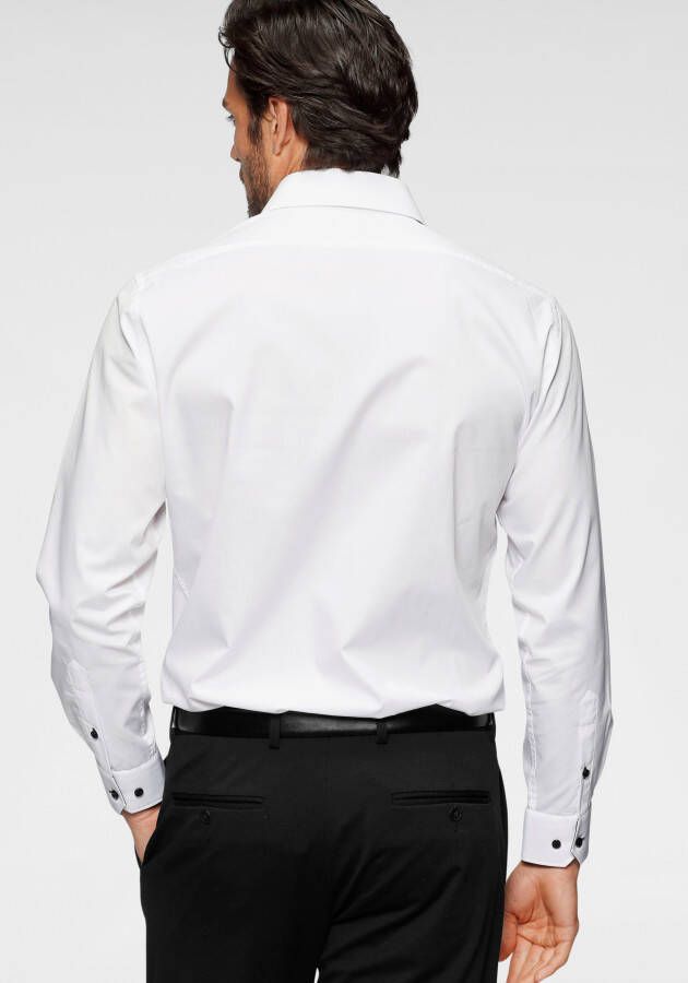 Bruno Banani Overhemd met lange mouwen Contrastbeleg - Foto 7