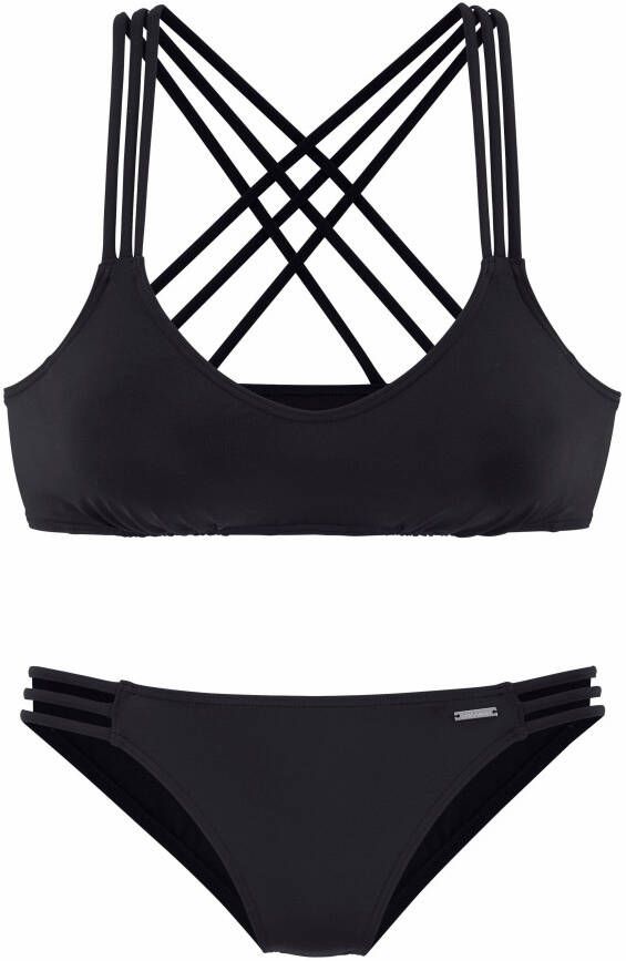 Bruno Banani Bustierbikini met sierbandjes