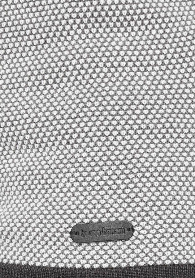 Bruno Banani Capuchontrui in een trendy wafel-look