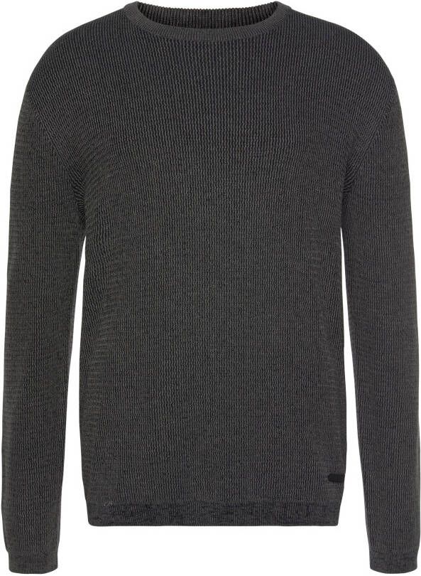 Bruno Banani Gebreide trui gewassen look