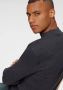 Bruno Banani Trui met staande kraag in ribbrei-look - Thumbnail 3